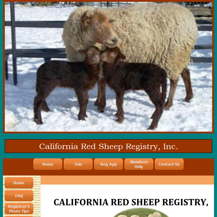 California Red Sheep Registry, Inc. - Home